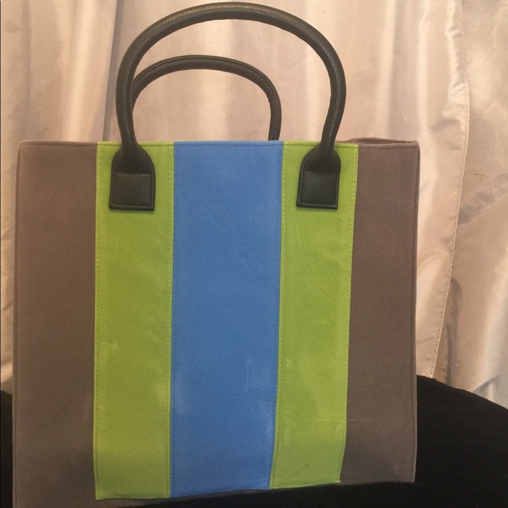 Lulu Dharma Vegan velvet bag, Purse,diaper